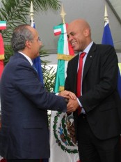 Haïti - Politique : Fin de la visite du Président du Mexique Felipe Calderón