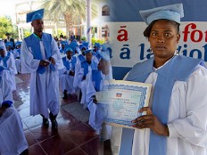 Haïti - Formation : 120 jeunes nouvellement diplômés aux Gonaïves...