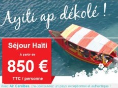 Haïti - Tourisme : Air Caraïbes passe de la parole aux actes