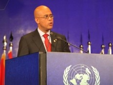Haiti - Politic : Speeches of President Martelly to Rio+20 (AUDIO)