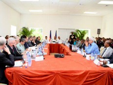 Haiti - Security : Exceptional Summit of the PNH at the National Palace