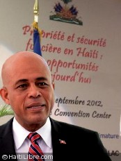 Haïti - Social : La Réforme foncière, une priorité du Président Martelly (discours)