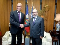 Haiti - Agriculture : The President Martelly at FAO Headquarters (Rome)