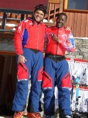 Haiti - Ski : Rasta Picquet and Benoit Etoc qualified for the World Championships