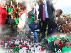Haïti - Social : Le couple présidentiel fête la Noël avec plus de 5,000 enfants