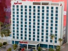 Haiti - Tourism : Inauguration of site of the hotel «Marriott Hotels & Resorts»