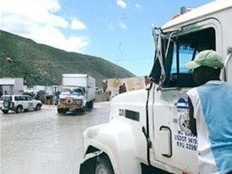 Haïti - Social : Déblocage du transport à la frontière