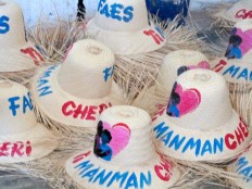 Haiti - Carnival 2013 : Hundreds of hats painted by artists of Milot