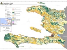 Haiti - Reconstruction : Country, departments and communes maps