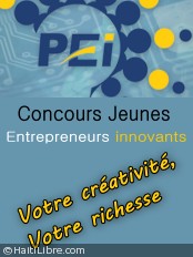Haiti - Economy : 1st Edition of the National Contest of Innovative Young Entrepreneurs