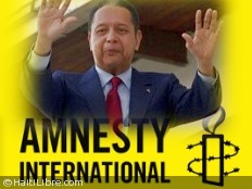 Haiti - Duvalier : Amnesty International's concerns