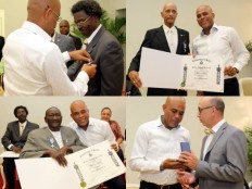 Haiti - Culture : 4 artistic personalities received the National Order of Honor and Merit
