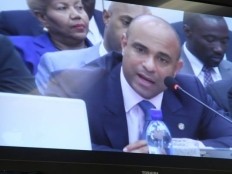 Haïti - Politique : Discours de Laurent Lamothe au Sénat