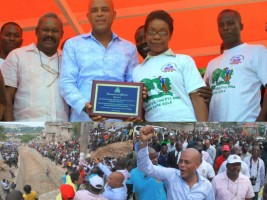 Haiti - Reconstruction : President Martelly awarded for its commitment...