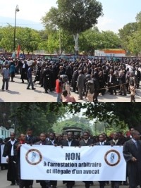 Haiti - Justice : Lawyers took to streets...