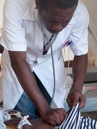 Haiti - Health : 3,5 health professionals per 10,000 inhabitants !