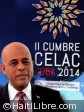 Haiti - Politic : The President Martelly at the 3rd Summit of CELAC (Cuba)