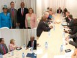 Haiti - Politic : Visit of 3 representatives of the U.S. Congress...
