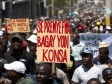 Haïti - Politique : Manifestation Lavalas antigouvernementale