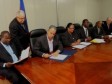 Haiti - Economy : The Minister of Commerce sign 3 agreements with the private sector