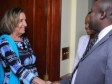 Haiti - Diplomacy : American courtesy visit to the Ministry of Communications