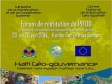 Haïti - Technologie : Forum du Centre National de l'Information Géo-Spatiale
