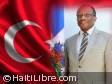 Haiti - Diplomacy : Chancellor Brutus at the inauguration of President Erdogan