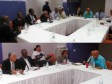 Haiti - Politic : The President Martelly sits with the radical opposition