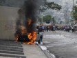 Haiti - Politic : Net increase in violence during protests in Port-au-Prince