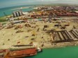 Haiti - Reconstruction : Visit of pharaonic site of North Wharf (video)