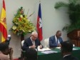 Haiti - Reconstruction : Signature of an agreement of 129 million Euros with Spain