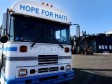 Haïti - USA : High Speed Vessel Swift delivers a mobile medical clinic in Haiti