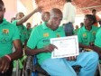 iciHaïti - Économie : Cérémonie de graduation de personnes handicapées