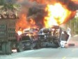 Haïti - FLASH : Un camion-citerne entre en collision avec un Tap-tap