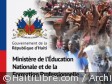 Haiti - Education : Demonstration outside the Ministry of National Education
