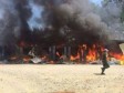 iciHaïti - FLASH : Important incendie sur la base militaire à Fort-Liberté