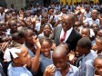 iciHaïti - Politique : Privert en visite à l'École Guillaume Manigat