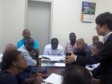  Haiti - Technology : The mayor of Les Cayes discusses solar energy with South Koreans