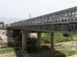 Haiti - Reconstruction : Official opening of the new bridge on the Road 9