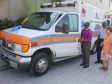 Haiti - Gonaïves : Food For The Poor donates an Ambulance