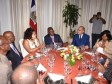 iciHaiti - Politics : Privert met former collaborators and friends at the Palace...