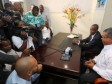 iciHaïti - Politique : Tournée de Jovenel Moïse dans des médias