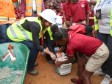 iciHaiti - Panyol : Laying the first stone of the Classical Training Center