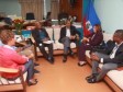 Haiti - Politics : Bilateral meeting between the port authorities of the island