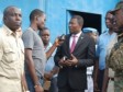 Haiti - Politics : Prisons tour by the Minister of Justice