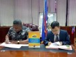 iciHaïti - Politique : Signature d'un accord Natcom-PNH