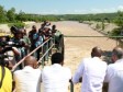 iciHaïti - Agriculture : Des investisseurs évaluent le barrage de Canneau à Verettes