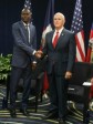 Haïti - FLASH : Jovenel Moïse rencontre le Vice-président américain