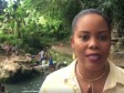 iciHaïti - Tourisme : La Ministre Menos en visite à la chute Lapeny
