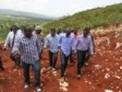 iciHaïti - Politique : Moïse visite les chantiers d'infrastructures routières à Corail 